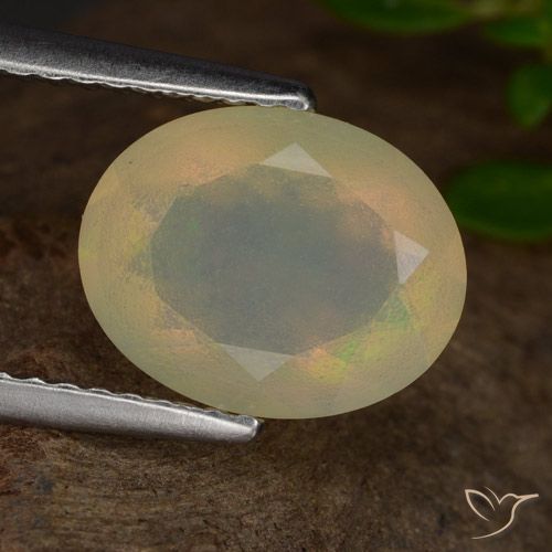 1.42 ct Oval Cut Opal, 10.1 x 8 mm From Ethiopia, Photo A