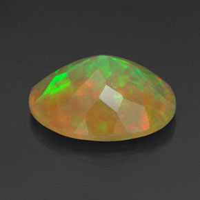 Opal Gemstone in 11 x 9 mm (calibrated) Size for Sale, Opal Stone in Multicolor Color