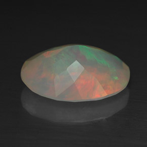Opal Gemstone in 11 x 9 mm (calibrated) Size for Sale, Opal Stone in Multicolor Color