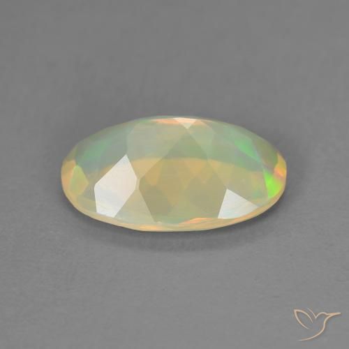 Opal Gemstone in 11.2 x 7.3 mm Size for Sale, Opal Stone in Multicolor Color
