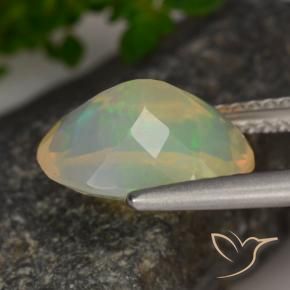 Opal Gemstone in 11.4 x 8.3 mm Size for Sale, Opal Stone in Multicolor Color