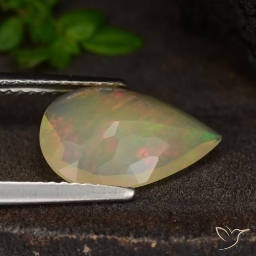 Opal Gemstone in 13 x 9 mm (calibrated) Size for Sale, Opal Stone in Multicolor Color