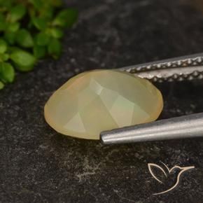 Opal Gemstone in 9.7 x 7.6 mm Size for Sale, Opal Stone in Multicolor Color