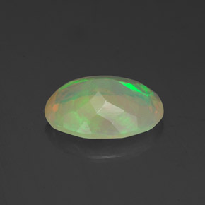 Opal Gemstone in 10.2 x 7.8 mm Size for Sale, Opal Stone in Multicolor Color