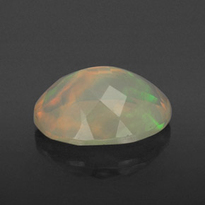 Opal Gemstone in 10.2 x 8.1 mm Size for Sale, Opal Stone in Multicolor Color