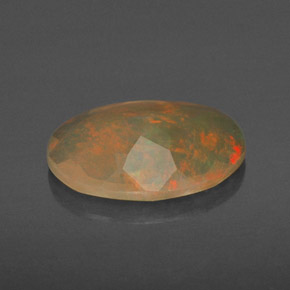 Opal Gemstone in 11.3 x 7.9 mm Size for Sale, Opal Stone in Multicolor Color