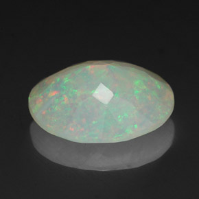 Opal Gemstone in 10.6 x 8.6 mm Size for Sale, Opal Stone in Multicolor Color