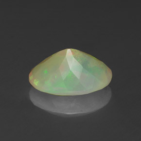 Opal Gemstone in 10 x 7.4 mm Size for Sale, Opal Stone in Multicolor Color