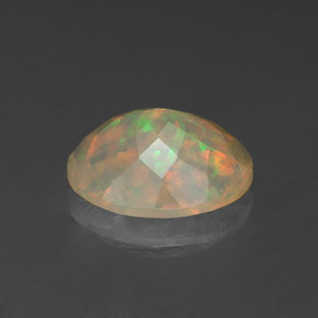 Opal Gemstone in 10 x 8 mm (calibrated) Size for Sale, Opal Stone in Multicolor Color