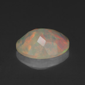 Opal Gemstone in 10 x 8 mm (calibrated) Size for Sale, Opal Stone in Multicolor Color