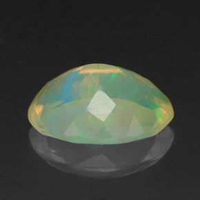 Opal Gemstone in 10.6 x 7.9 mm Size for Sale, Opal Stone in Multicolor Color