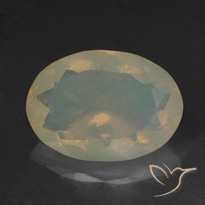 1.74 ct Multicolor Opal Stone, Natural Opal in Oval Facet Shape for Sale