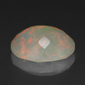 Opal Gemstone in 11 x 9 mm (calibrated) Size for Sale, Opal Stone in Multicolor Color