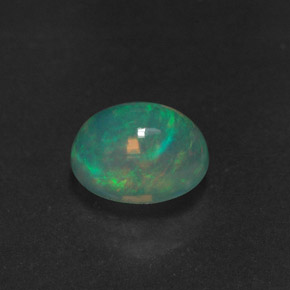 1.07 ct Multicolor Opal Stone, Natural Opal in Oval Cabochon Shape for Sale