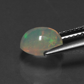Opal Gemstone in 8 x 6 mm (calibrated) Size for Sale, Opal Stone in Multicolor Color