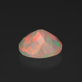 Opal Gemstone in 9 x 7 mm (calibrated) Size for Sale, Opal Stone in Multicolor Color