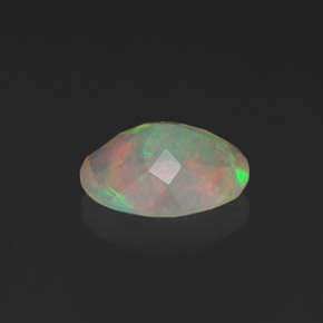 Opal Gemstone in 9 x 7 mm (calibrated) Size for Sale, Opal Stone in Multicolor Color