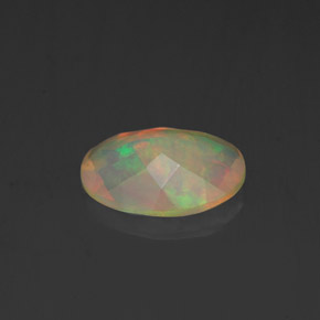 Opal Gemstone in 9 x 7 mm (calibrated) Size for Sale, Opal Stone in Multicolor Color
