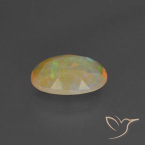 Opal Gemstone in 9 x 7 mm (calibrated) Size for Sale, Opal Stone in Multicolor Color
