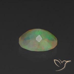 Opal Gemstone in 9 x 7 mm (calibrated) Size for Sale, Opal Stone in Multicolor Color