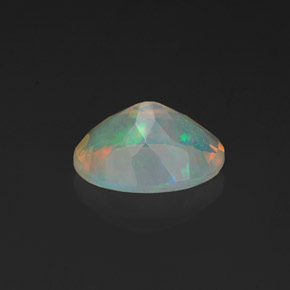 Opal Gemstone in 9 x 7 mm (calibrated) Size for Sale, Opal Stone in Multicolor Color