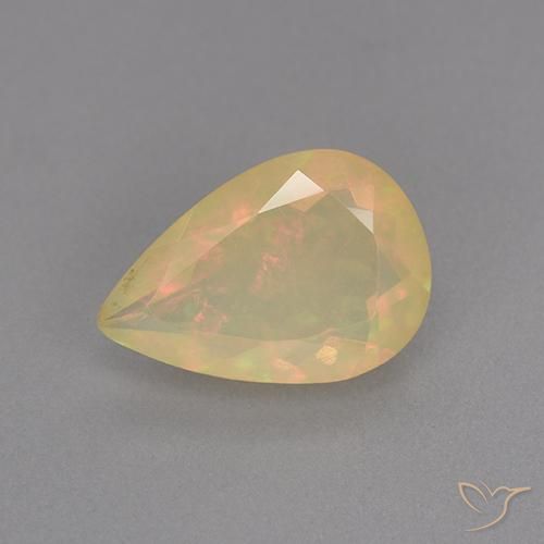 1.12 ct Pear Cut Opal, 10.2 x 7.1 mm From Ethiopia, Photo A