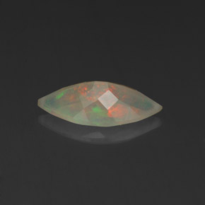 Opal Gemstone in 12 x 6 mm (calibrated) Size for Sale, Opal Stone in Multicolor Color