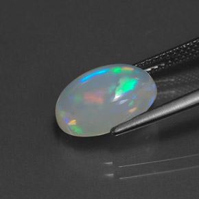 Opal Gemstone in 11.8 x 8.8 mm Size for Sale, Opal Stone in Multicolor Color