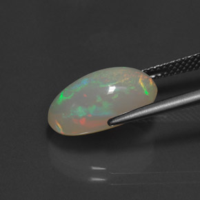 Opal Gemstone in 14.6 x 9.4 mm Size for Sale, Opal Stone in Multicolor Color