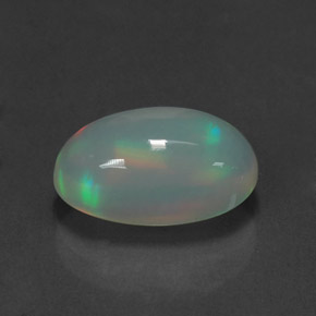 2.51 ct Multicolor Opal Stone, Natural Opal in Oval Cabochon Shape for Sale