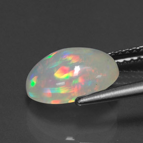 Opal Gemstone in 10.7 x 8.5 mm Size for Sale, Opal Stone in Multicolor Color