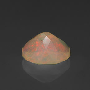 Opal Gemstone in 8 x 6.2 mm Size for Sale, Opal Stone in Multicolor Color