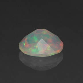 Opal Gemstone in 7.9 x 6.5 mm Size for Sale, Opal Stone in Multicolor Color
