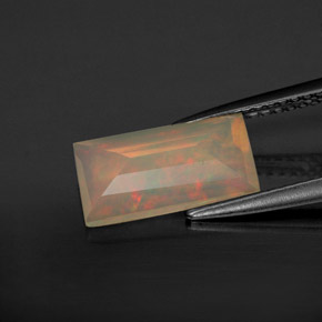 Opal Gemstone in 11.9 x 6.1 mm Size for Sale, Opal Stone in Multicolor Color