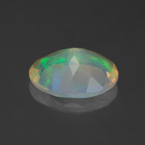 Opal Gemstone in 9.8 x 7.7 mm Size for Sale, Opal Stone in Multicolor Color