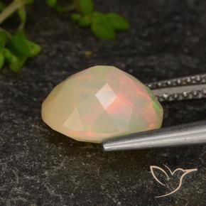 Opal Gemstone in 10 x 8 mm (calibrated) Size for Sale, Opal Stone in Multicolor Color