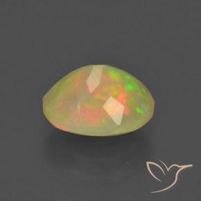 Opal Gemstone in 9 x 7 mm (calibrated) Size for Sale, Opal Stone in Multicolor Color