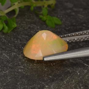 Opal Gemstone in 9.3 x 7.2 mm Size for Sale, Opal Stone in Multicolor Color