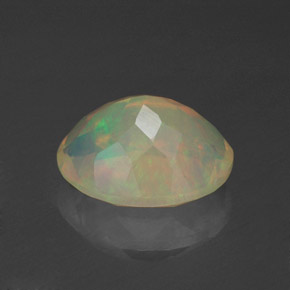 Opal Gemstone in 9 x 7 mm (calibrated) Size for Sale, Opal Stone in Multicolor Color