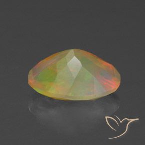 Opal Gemstone in 9.4 x 6.6 mm Size for Sale, Opal Stone in Multicolor Color