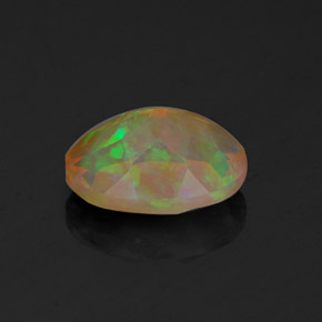 Opal Gemstone in 8.4 x 6.4 mm Size for Sale, Opal Stone in Multicolor Color