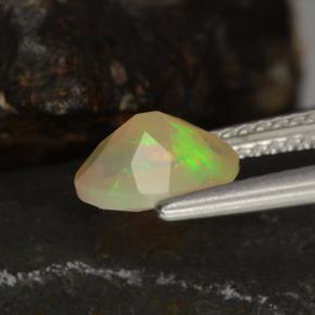 Opal Gemstone in 8.2 x 6.2 mm Size for Sale, Opal Stone in Multicolor Color