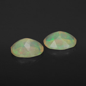 Opal Gemstone in 8 x 6 mm (calibrated) Size for Sale, Opal Stone in Multicolor Color
