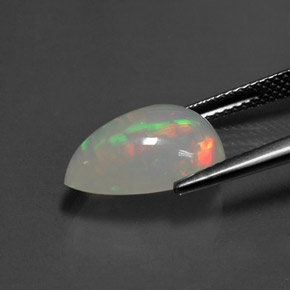 Opal Gemstone in 15 x 10 mm (calibrated) Size for Sale, Opal Stone in Multicolor Color