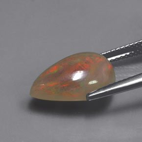 Opal Gemstone in 15 x 10 mm (calibrated) Size for Sale, Opal Stone in Multicolor Color