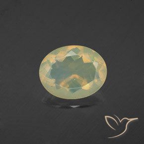 1.56 ct Oval Cut Opal, 10.1 x 8.1 mm From Ethiopia, Photo A