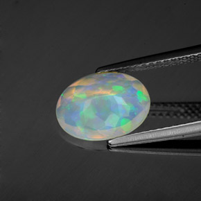 Opal Gemstone in 10.7 x 8 mm Size for Sale, Opal Stone in Multicolor Color