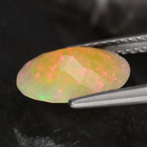 Opal Gemstone in 10.9 x 7.6 mm Size for Sale, Opal Stone in Multicolor Color