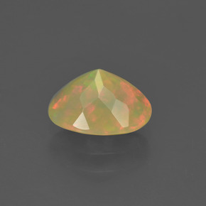 Opal Gemstone in 8.2 x 6.4 mm Size for Sale, Opal Stone in Multicolor Color