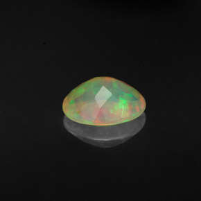 Opal Gemstone in 9 x 7 mm (calibrated) Size for Sale, Opal Stone in Multicolor Color
